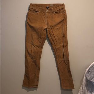 Tan corduroy Ralph Lauren pants